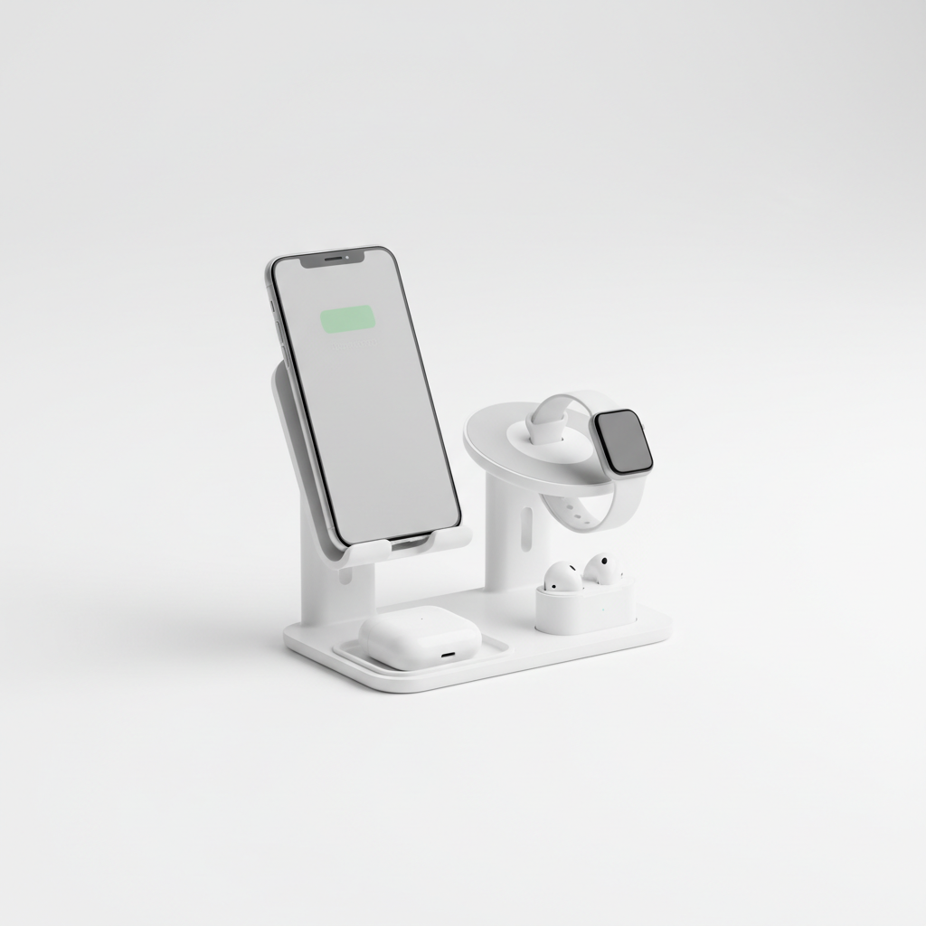 NEXORA TriCharge Pro 3-in-1 wireless charging stand