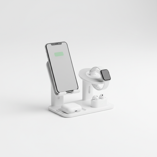 NEXORA TriCharge Pro 3-in-1 wireless charging stand