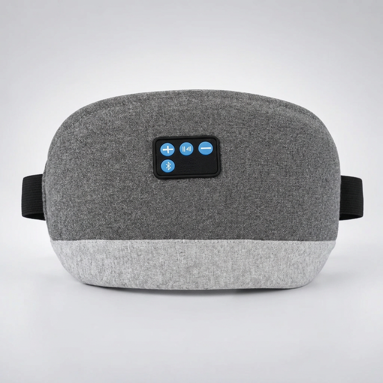 NEXORA NexWave Pro Bluetooth sleep mask, front view